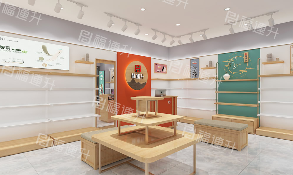 福連升健康舒適休閑鞋、老北京布鞋店面效果圖3