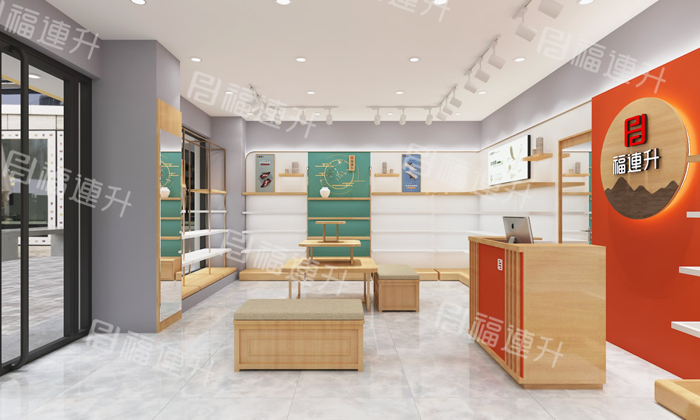 福連升健康舒適休閑鞋、老北京布鞋店面效果圖5