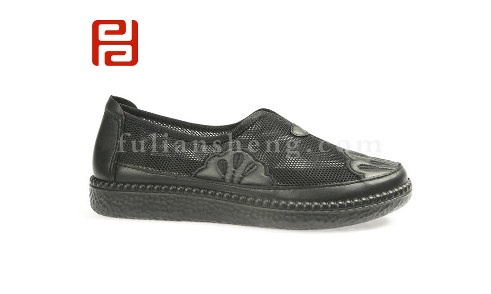 福連升老北京布鞋媽媽鞋 透氣網面鞋中老年閏月鞋圖片