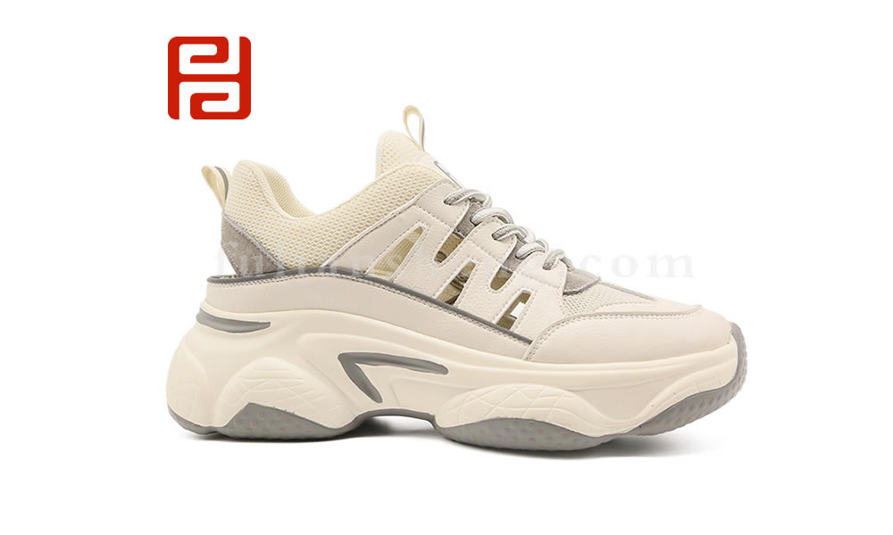 福連升休閑運(yùn)動(dòng)女鞋時(shí)尚百搭透氣舒適潮鞋老爹鞋圖片