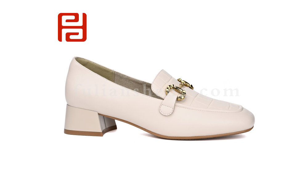 福連升春秋女鞋商務工裝時尚中跟舒適時裝鞋