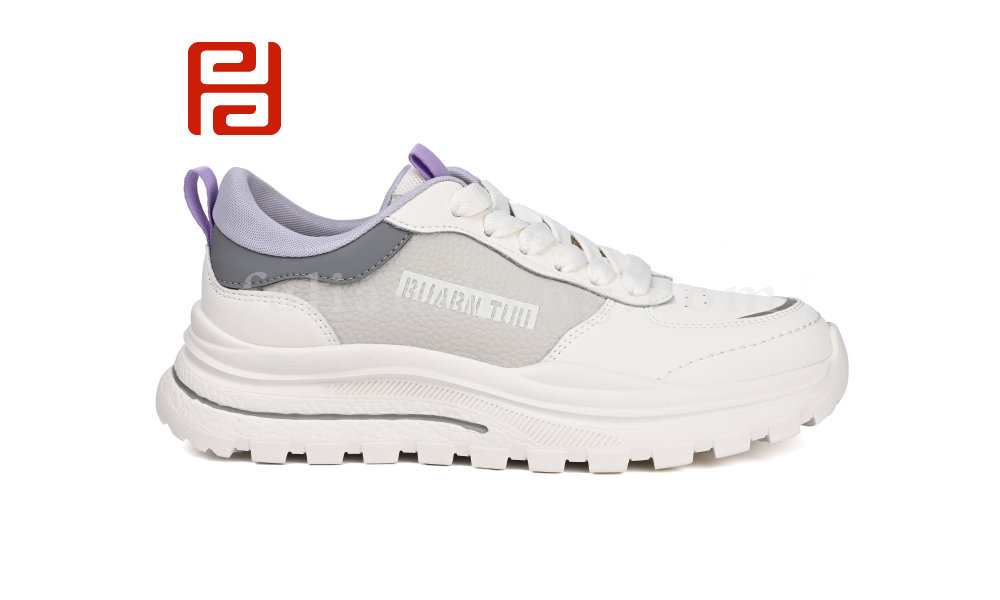 福連升春秋女鞋輕便單鞋皮面復古超輕休閑鞋