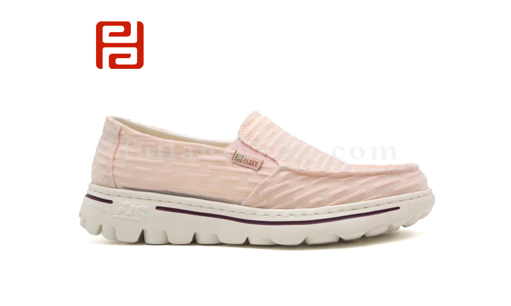 福連升夏季女鞋休閑生活超輕鞋網(wǎng)紗透氣面料