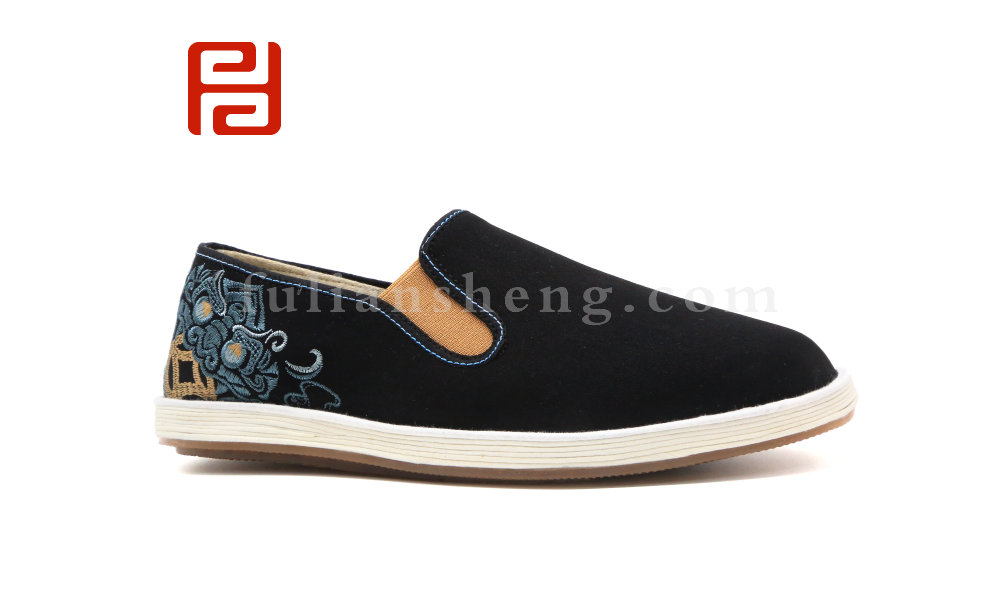 福連升春秋新款中國經典老北京布鞋男鞋傳統鞋單鞋