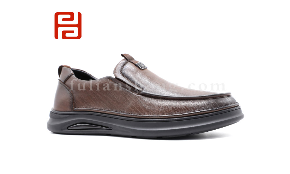 福連升冬季新款輕松工作男鞋商務休閑商務鞋