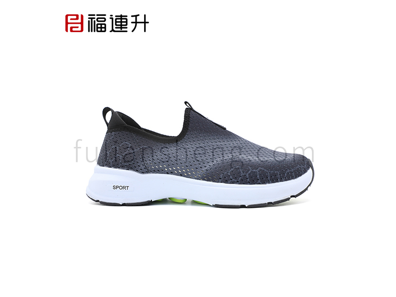 福連升夏季新款空氣彈洞洞鞋休閑運(yùn)動男鞋