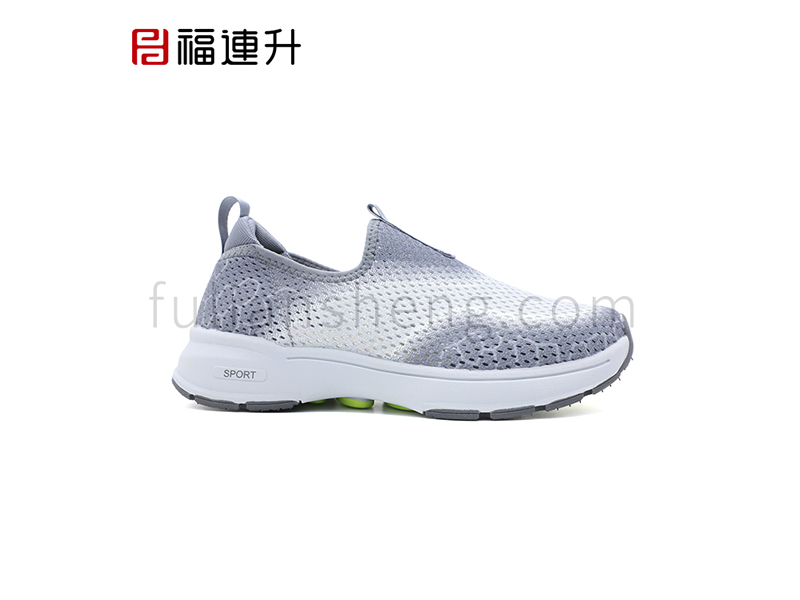 福連升夏季新款空氣彈洞洞鞋休閑運(yùn)動男鞋