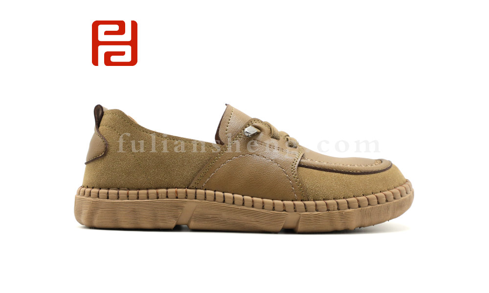 福連升春秋單鞋休閑生活女鞋舒適休閑手縫鞋