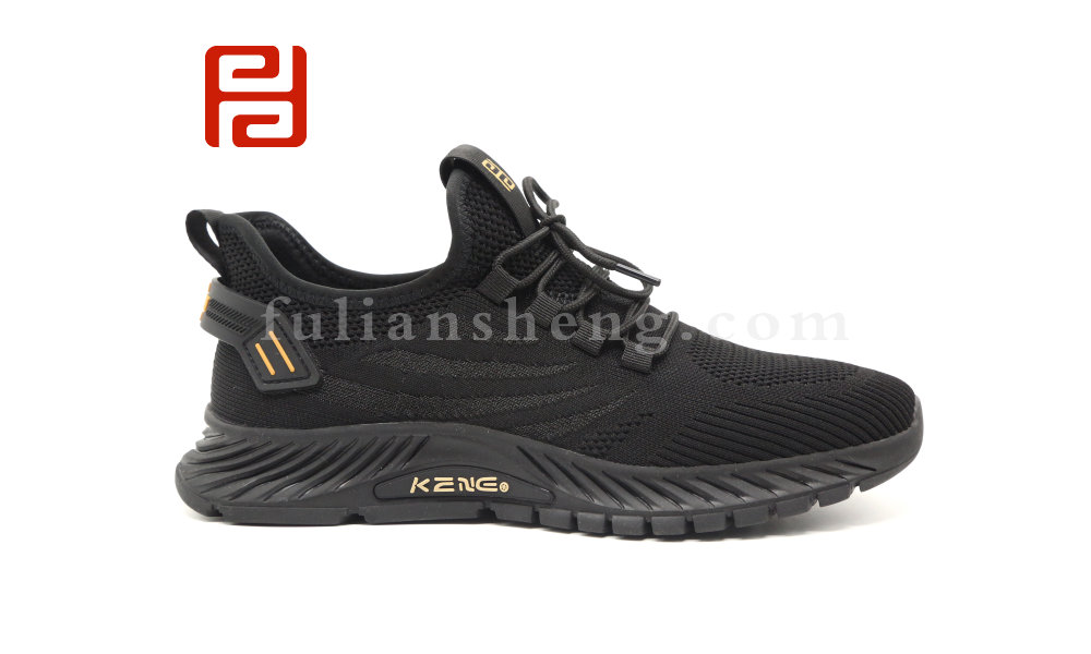 福連升老北京運動鞋春男士跑鞋旅游飛織網(wǎng)面透氣鞋子圖片