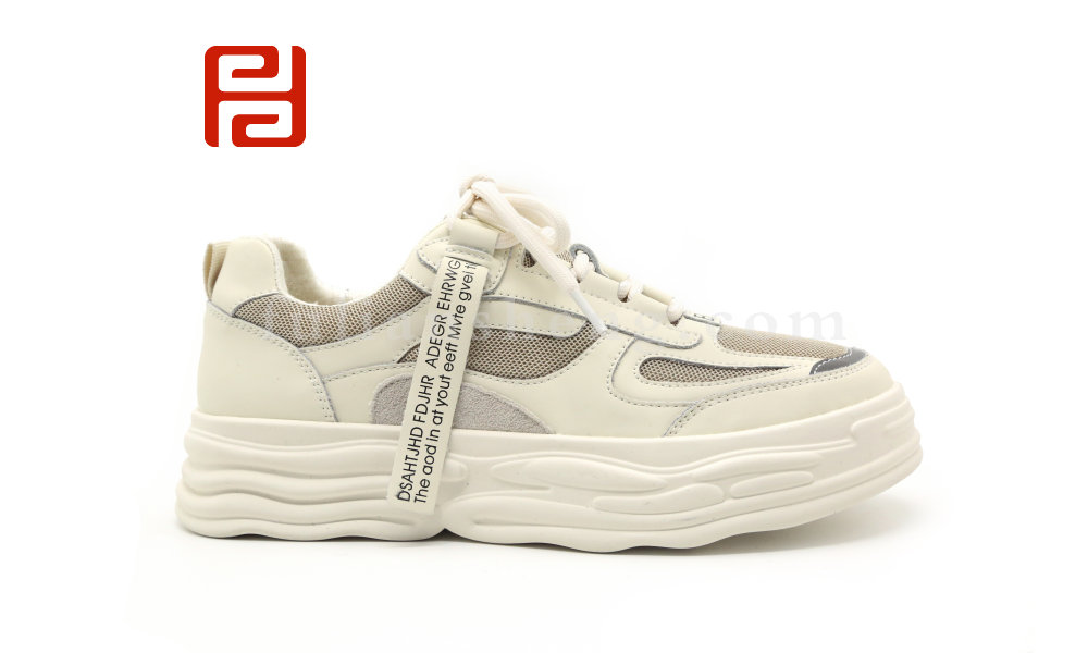 福連升休閑運動鞋女鞋小白鞋女厚底增高休閑板鞋單鞋圖片