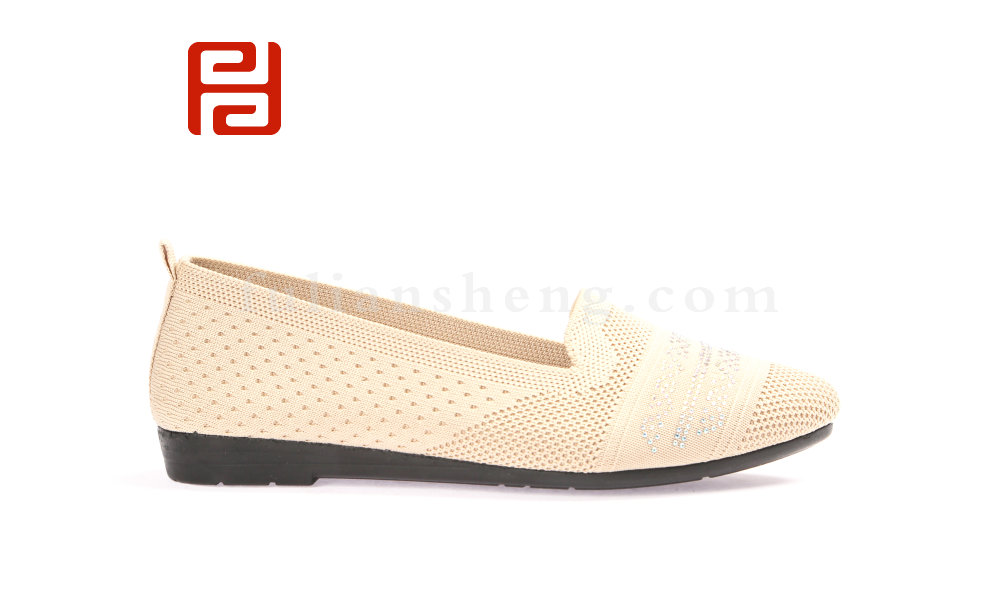 福連升春款女士輕便透氣淺口媽媽鞋休閑單鞋(圖2)