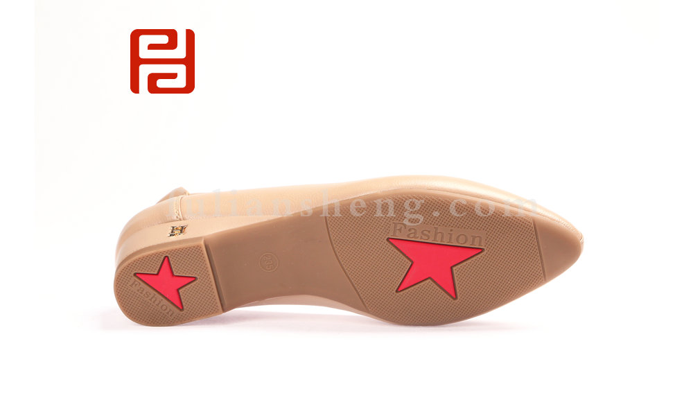 福連升休閑商務女鞋防水布鞋坡跟軟底工裝鞋20春(圖6)