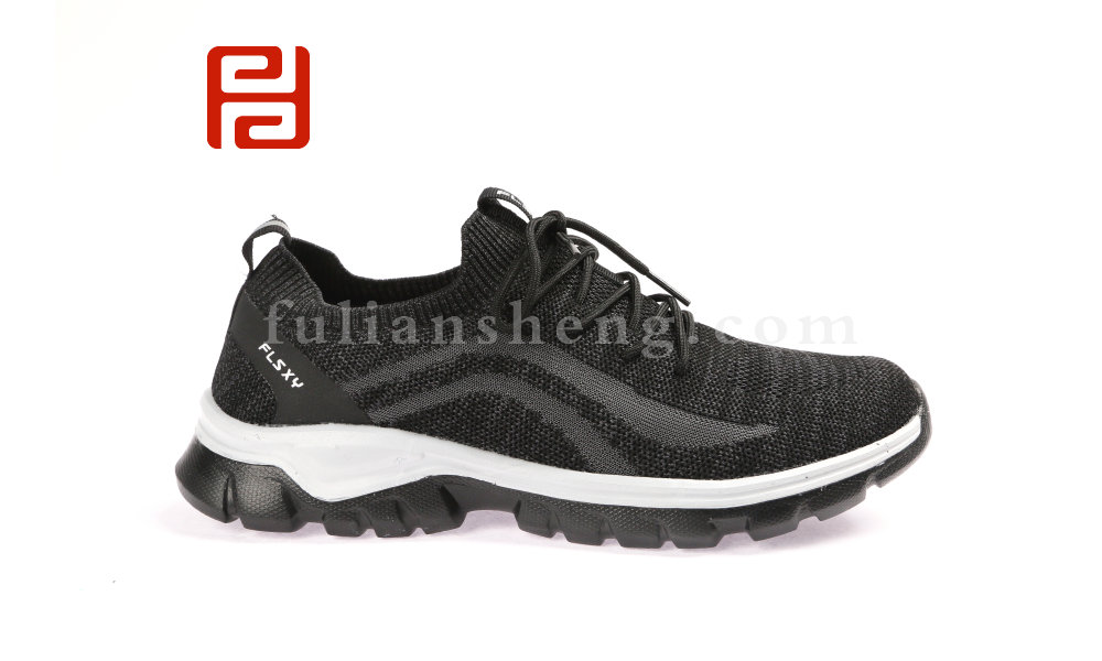 福連升春款男士輕便透氣運動鞋飛織老北京布鞋(圖2)