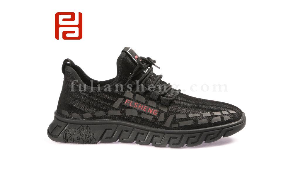 福連升春透氣防滑軟底椰子鞋休閑運動男單老北京布鞋(圖3)