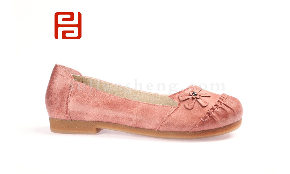 福連升平跟舒適淺口休閑女鞋 輕便老北京布鞋(圖4)