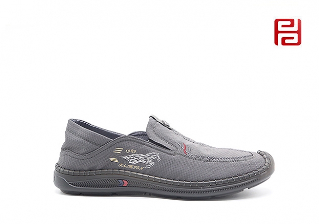 福連升春季新款休閑輕便軟底透氣老北京布鞋男單鞋