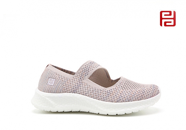 春季舒適一腳蹬休閑運動懶人鞋軟底輕便健步鞋女鞋