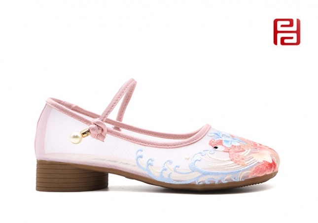 福連升夏季女鞋中國風尚漢唐風韻傳統舞蹈鞋