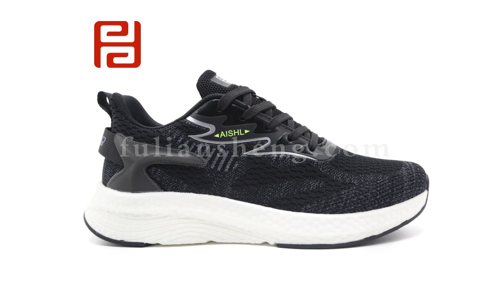 福連升春季休閑運(yùn)動(dòng)男鞋爆米花軟底透氣舒適漫步鞋